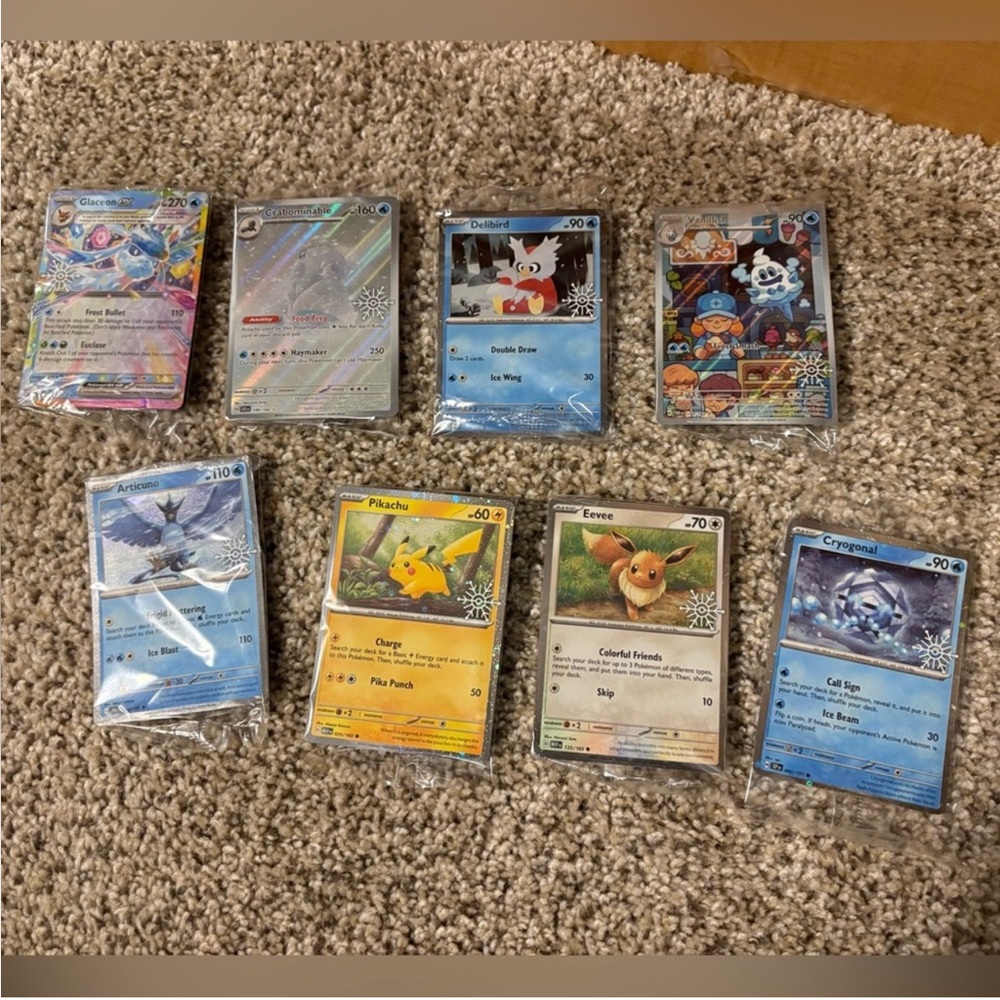 Pokemon Trading Cards Set - Multicolor